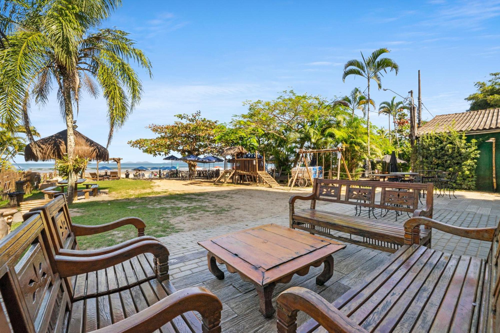Pousada Conca Di Mare - Restaurante - Pe Na Areia - Piscinas Aquecidas Bertioga Buitenkant foto