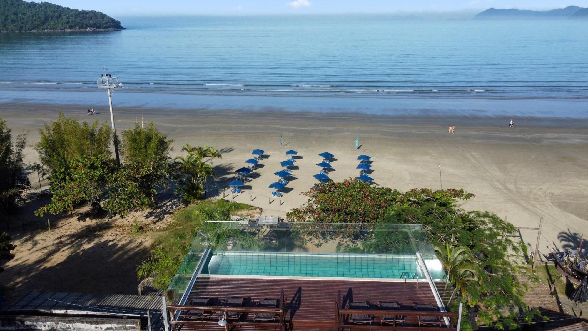 Pousada Conca Di Mare - Restaurante - Pe Na Areia - Piscinas Aquecidas Bertioga Buitenkant foto