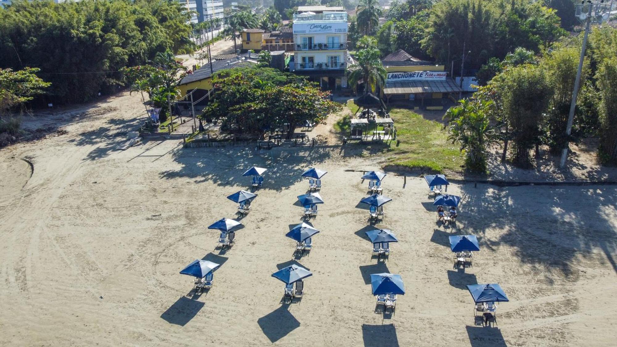 Pousada Conca Di Mare - Restaurante - Pe Na Areia - Piscinas Aquecidas Bertioga Buitenkant foto